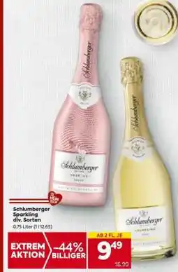 Billa Schlumberger Sparkling div. Sorten Angebot