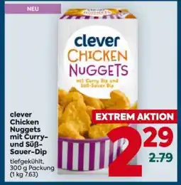 Billa clever Chicken Nuggets mit Curry- und Süß-Sauer-Dip Angebot