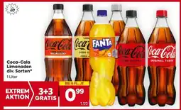 Billa Coca-Cola Limonaden div. Sorten Angebot