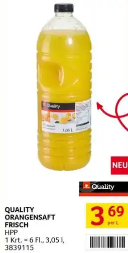 Transgourmet Quality orangensaft frisch Angebot