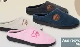 Woolworth Damen Filzpantoletten Angebot