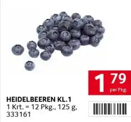 Transgourmet Heidelbeeren Angebot