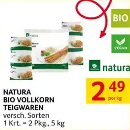 Transgourmet Natura bio vollkorn teigwaren Angebot