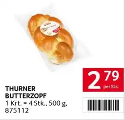 Transgourmet Thurner butterzopf Angebot