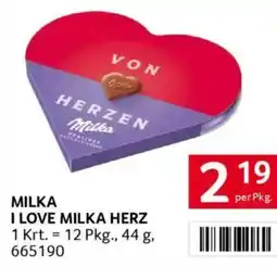 Transgourmet I love milka herz Angebot