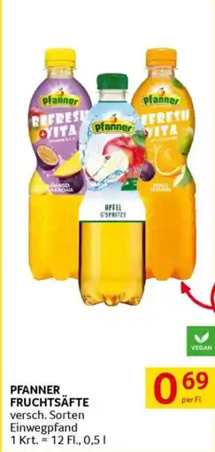 Transgourmet Pfanner fruchtsäfte Angebot