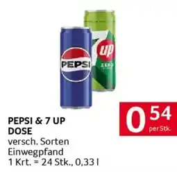 Transgourmet Pepsi & 7 up dose Angebot