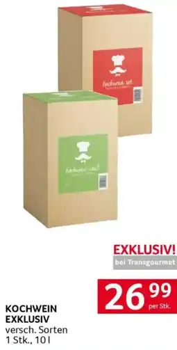 Transgourmet Kochwein exklusiv Angebot