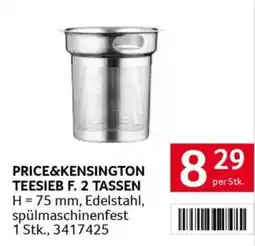 Transgourmet Price&kensington teesieb f. 2 tassen Angebot