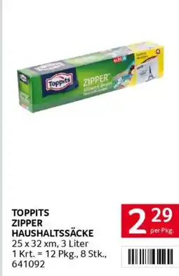 Transgourmet Toppits zipper haushaltssäcke Angebot
