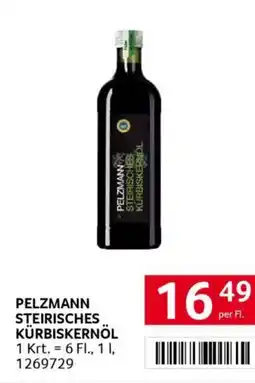 Transgourmet Pelzmann steirisches kürbiskernöl Angebot