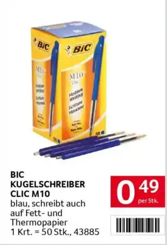 Transgourmet Bic kugelschreiber clic M10 Angebot