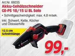 Zgonc Akku-Gehölzschneider Angebot