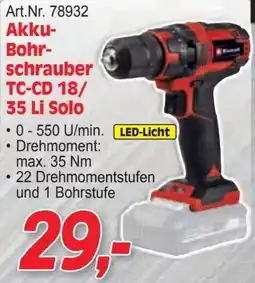 Zgonc Akku- Bohr- schrauber Angebot