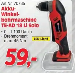 Zgonc Akku- Winkel- bohrmaschine Angebot