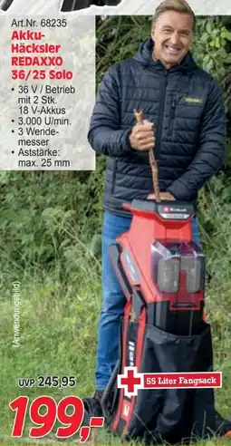 Zgonc Akku- Häcksler Angebot