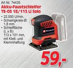 Zgonc Akku-Faustschleifer Angebot