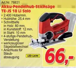 Zgonc Akku-Pendelhub-Stichsäge Angebot