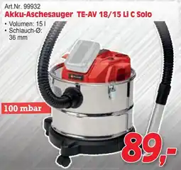 Zgonc Akku-Aschesauger Angebot
