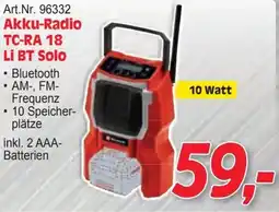 Zgonc Akku-Radio Angebot
