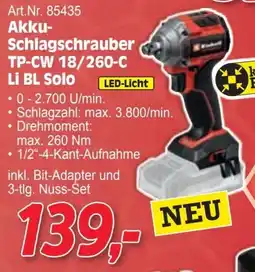 Zgonc Akku- Schlagschrauber Angebot