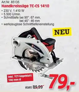 Zgonc Handkreissäge Angebot