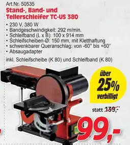 Zgonc Stand-, Band- und Tellerschleifer Angebot