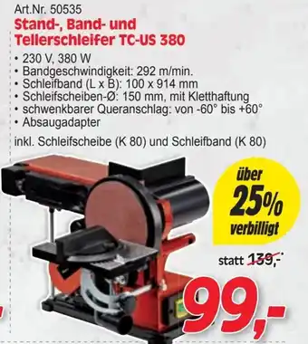 Zgonc Stand-, Band- und Tellerschleifer Angebot