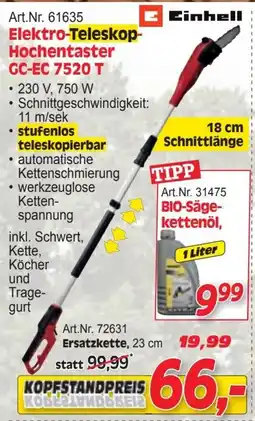 Zgonc Elektro-Teleskop- Hochentaster Angebot