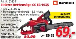 Zgonc Elektro-Kettensäge Angebot