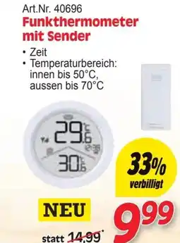 Zgonc Funkthermometer mit Sender Angebot