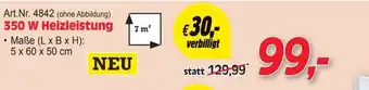 Zgonc 350 W Heizleistung Angebot