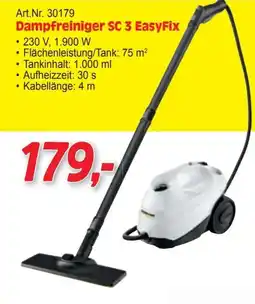 Zgonc Dampfreiniger SC 3 EasyFix Angebot