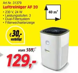 Zgonc Luftreiniger AF 20 Angebot