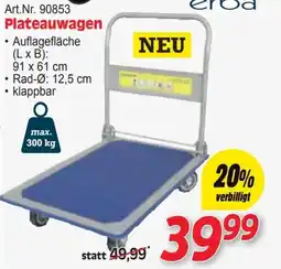 Zgonc Plateauwagen Angebot