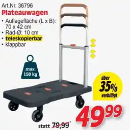 Zgonc Plateauwagen Angebot