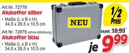 Zgonc Alukoffer blau Angebot