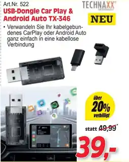 Zgonc USB-Dongle Car Play & Android Auto Angebot