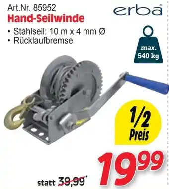 Zgonc Hand-Seilwinde Angebot