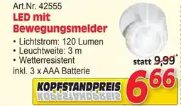 Zgonc LED mit Bewegungsmelder Angebot