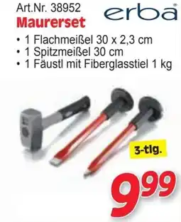 Zgonc Maurerset Angebot