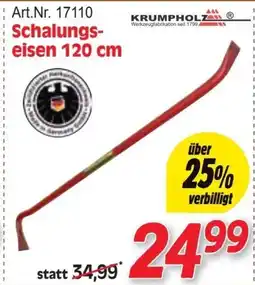 Zgonc Schalungs- eisen Angebot