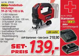 Zgonc Akku-Pendelhub- Stichsäge Angebot