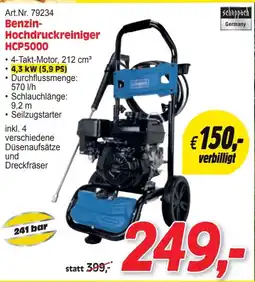 Zgonc Benzin- Hochdruckreiniger Angebot