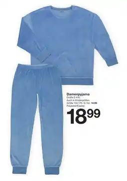 Zeeman Damenpyjama Angebot
