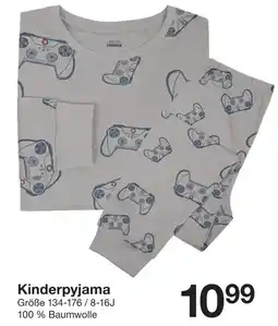Zeeman Kinderpyjama Angebot