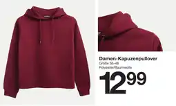Zeeman Damen-Kapuzenpullover Angebot