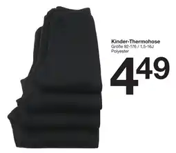 Zeeman Kinder-Thermohose Angebot