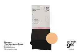 Zeeman Damen- Thermostrumpfhose Angebot