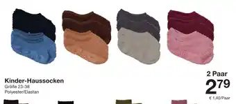 Zeeman Kinder-Haussocken Angebot